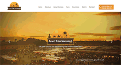 Desktop Screenshot of deserttripsmarrakech.com